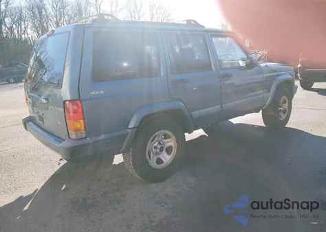 1999 Jeep Cherokee Classic/Sport из США, поврежденный, VIN 1J4FF68S3XL651689